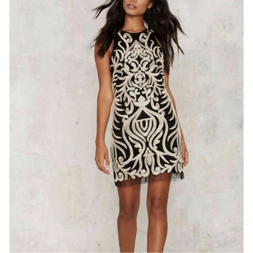 NWT Endless Rose Beaded Mini Dress